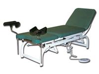 HEIGHT ADJUSTABLE GYN BED - green